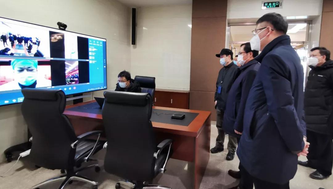 楊金成到七院、七一四所檢查指導(dǎo)疫情防控和復(fù)工復(fù)產(chǎn)工作
